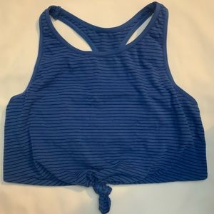 Aerie Chill Twist High Neck Sports Bra